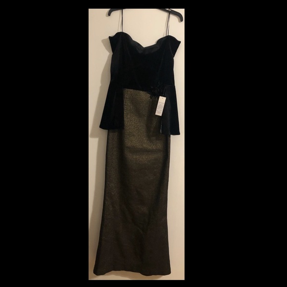 Teri Jon Long Sleeve Dress - Picture 1 of 8